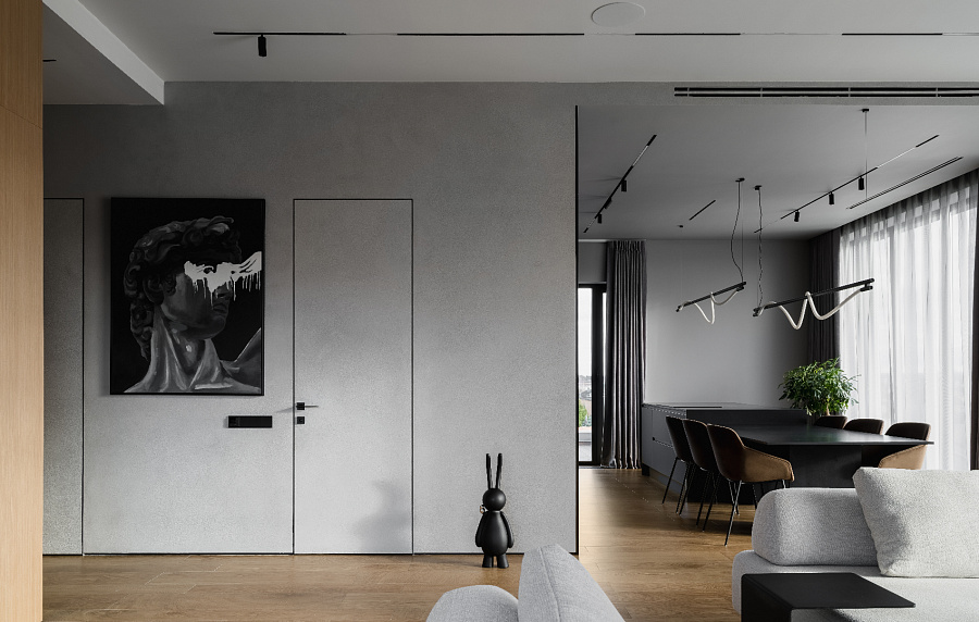 Свет и камень: современный загородный интерьер