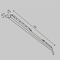 Трековый светильник Базис / Basis Exility 2700-6000K 30Вт 120° Dim Dali2