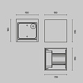 Архитектурная подсветка Фултон / Fulton 3000К 20Вт IP 54