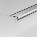 Алюминиевый профиль встраиваемый в пол 59x20 (Серебро, 2 м), ALM-5920-S-2M 636025