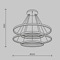 Подвесной светильник Рим / Rim 2600-3500К 164Вт