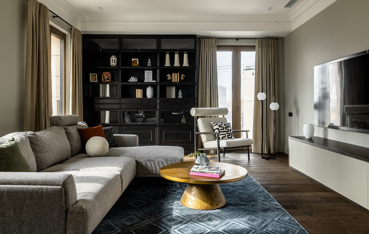 Академическая элегантность: квартира ученого на Полянке