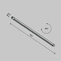 Светильник Точки / Points для системы освещения Shelf 3000К 24Вт 24°