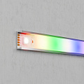 Светодиодная лента 24В 5050 14,4Вт/м Цветная (RGB) + 4000K 5м IP20