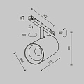 Трековый светильник Фокус / Focus Led Exility X 2700-6000K 18Вт 36° Dim Dali2