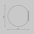 Настенный светильник (бра) Базовая форма / Basic form E14х1