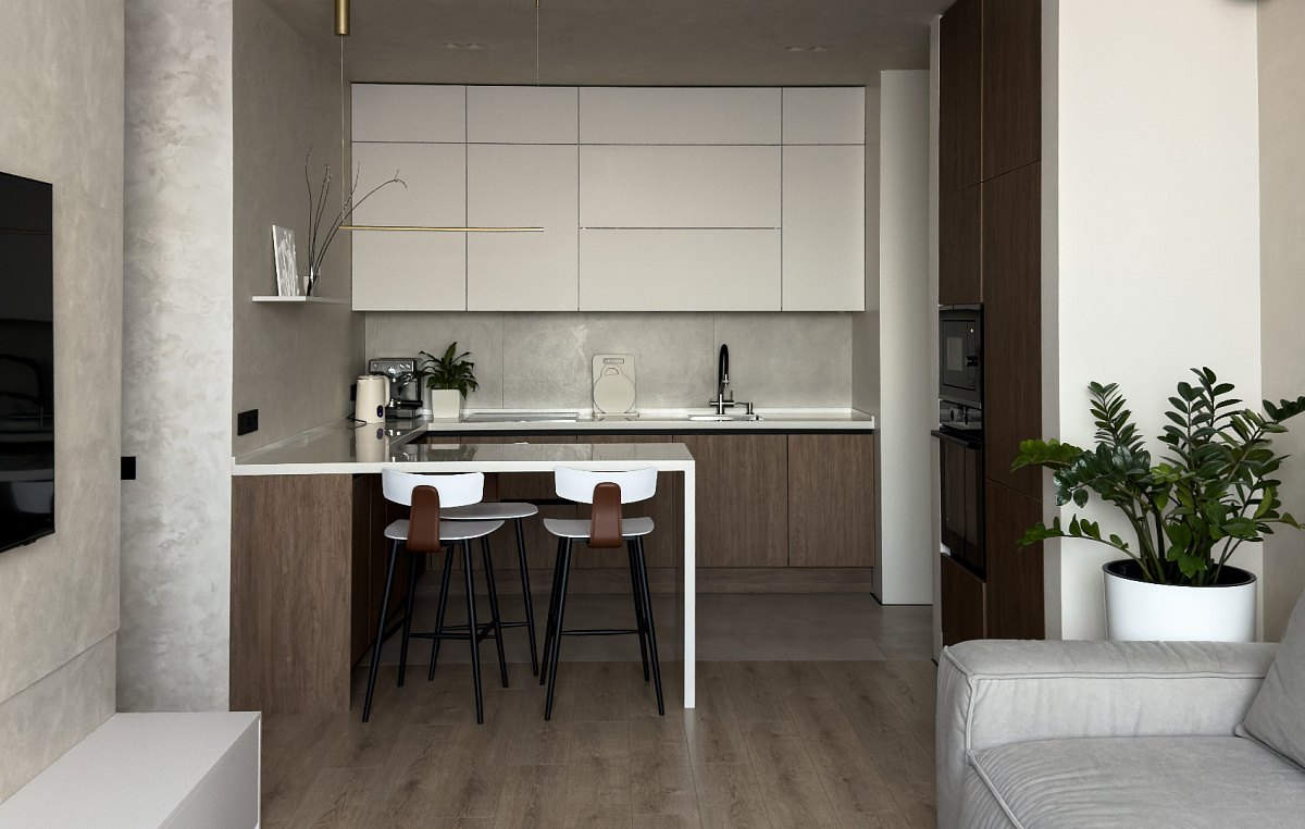 Квартира 70 м² в ЖК «Береговой»