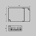 Источник тока DALI NFC DT8 65Вт 500-1500А