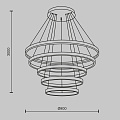 Подвесной светильник Рим / Rim 2600-3500К 173Вт
