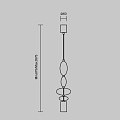 Подвесной светильник Монохром / Monochrome GU10х1
