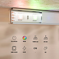 Светодиодная лента Базовая 24В 5050 14,4Вт/м Цветная (RGB) 5м IP 65 201198