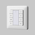 Кнопочная настенная панель 2 сцены, 1 группа DALI DT8 Цветной (RGB)+W