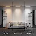 Трековый светильник Точки / Points Exility X 2700-6000K 12Вт 40° Dim Smart Zigbee