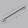 Трековый светильник Точки / Points Levity 3000К 20Вт 30°
