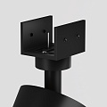 Уличный трековый светильник Фокус /  Focus Led Elasity IP 3000К 16Вт 55° черный