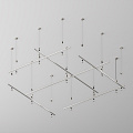 Шинопровод 2 м Flarity платина