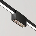 Уличный трековый светильник Точки / Points Elasity IP 3000К 10Вт 45° черный