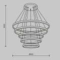 Подвесной светильник Рим / Rim 3000-4000К 174Вт