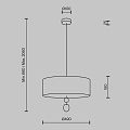 Подвесной светильник Глэмпинг / Glamping E14х5
