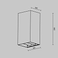 Настенный светильник Драп / Drape 3000K 20Вт IP 65