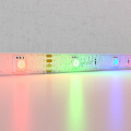 Светодиодная лента 12В 5050 7,2Вт/м Цветная (RGB) 5м IP65