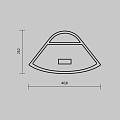Комплект заглушек (для профиля 30x30) 2 шт., ALM-3030-EC 642073