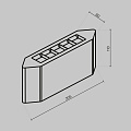 Архитектурная подсветка Тяга / Pull 3000K 8Вт IP 54