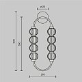 Настенный светильник (бра) Амулет / Amulet 3000К 16Вт