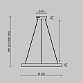 Подвесной светильник Сатурн / Saturno 3500К 39Вт