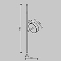 Настенный светильник (бра) Элегантный / Elegant 2700К 18Вт