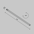 Светильник Базис / Basis для системы освещения Shelf 3000К 24Вт 100°