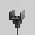 Уличный трековый подвесной светильник Фокус /  Focus Led Elasity IP 3000К 8Вт 38° черный