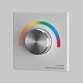 Роторная панель управления RF трехканальная 12-48В Цветная (RGB) 576Вт