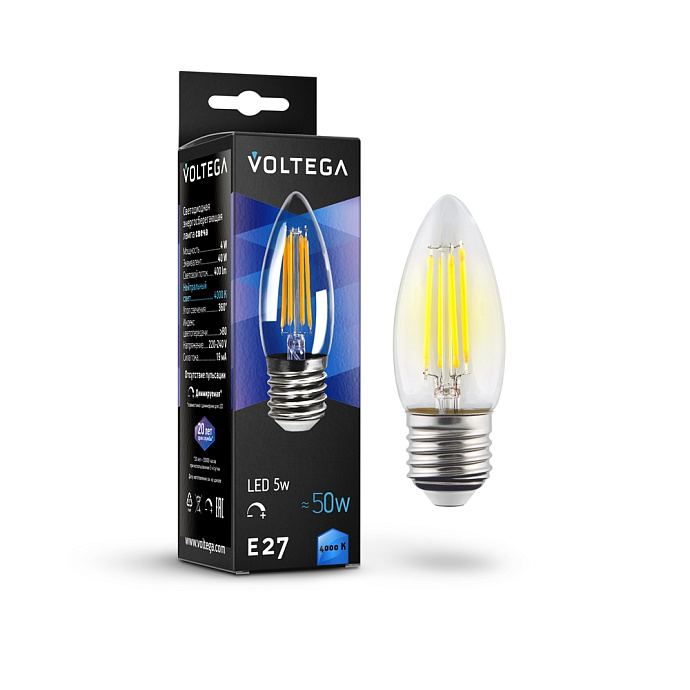 Лампочка Candle dim 5W