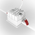 Встраиваемый светильник Альфа / Alfa LED 15 Вт 3000 К 36°  с функцией диммирования