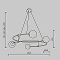 Подвесной светильник Баланс / Balance G9х4