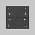Беспроводная панель управления ZIGBEE RGB-MIX