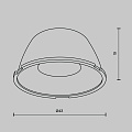 Линза для серии  Альфа / Alfa LED 15°