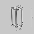Настенный светильник Фрейм / Frame 3000K 12Вт IP 65