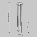 Подвесной светильник Луч света / Light stick 3000К 46Вт