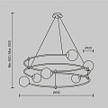 Подвесной светильник Баланс / Balance G9х6
