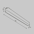 Трековый светильник Базис / Basis Radity 3000K 18Вт 120°